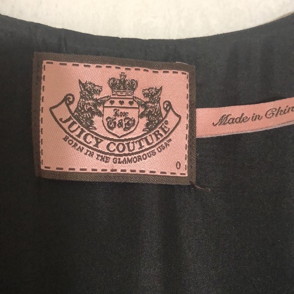 Y2K‎ Vintage JUICY COUTURE Black\Ivory Silk Accordion Pleated Mini Dress Sz 0 - Picture 7 of 9